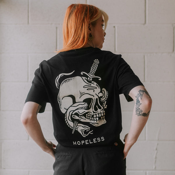 HOPELESS - BLACK UNISEX T-SHIRT