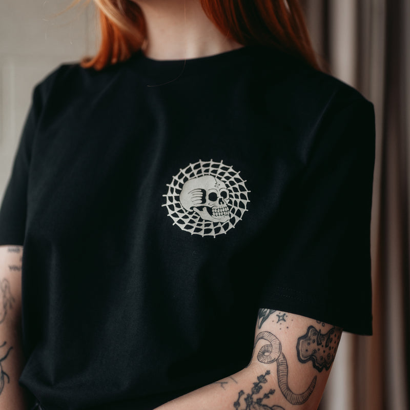 DON'T GET CAUGHT - BLACK UNISEX T-SHIRT