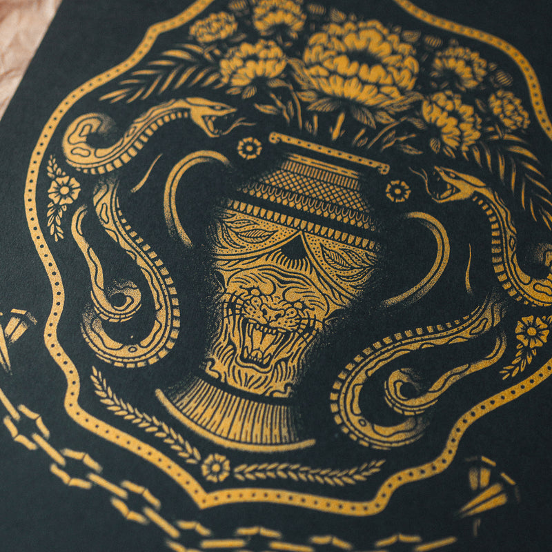 ORNATE - A3 LIMITED SCREEN PRINT